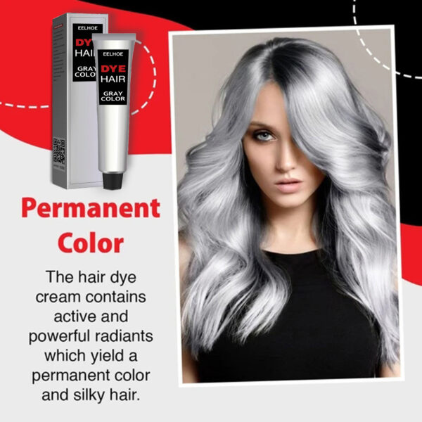 Easy To Color Hair Care Long-lasting Mild Hair Gray Hair Hairdressing Agent - Image 3