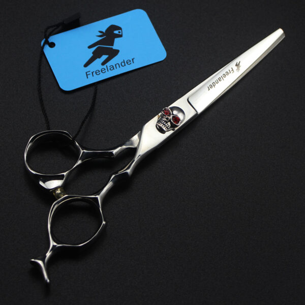 Silver skull Beauty Salon Cutting Tools - Image 4