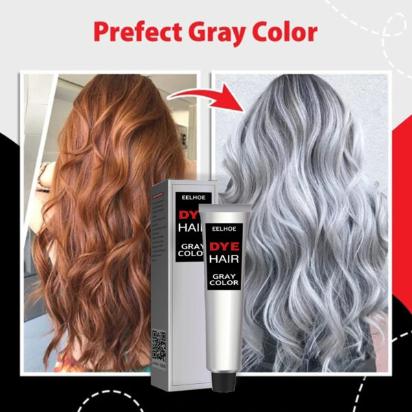 Easy To Color Hair Care Long-lasting Mild Hair Gray Hair Hairdressing Agent - Image 8