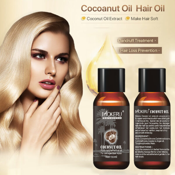 Coconut Oil Repair Frizz Repair Damage Hair Care Hair - Image 5