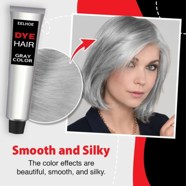 Easy To Color Hair Care Long-lasting Mild Hair Gray Hair Hairdressing Agent - Image 7