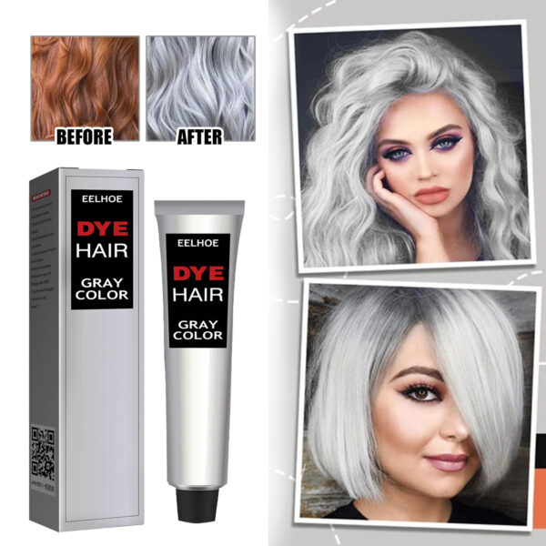 Easy To Color Hair Care Long-lasting Mild Hair Gray Hair Hairdressing Agent - Image 10