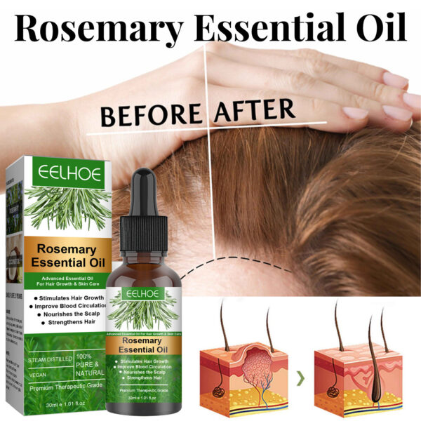 Rosemary Anti-Breakage Nourishing Hair Care Oil - Image 3